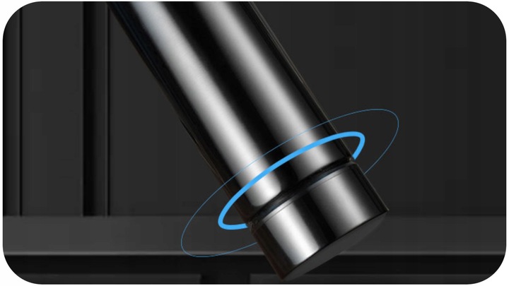 TERMOS KUBEK TERMICZNY BIDON NA KAWĘ HERBATĘ LED 500ML DUŻY SZCZELNY SMART