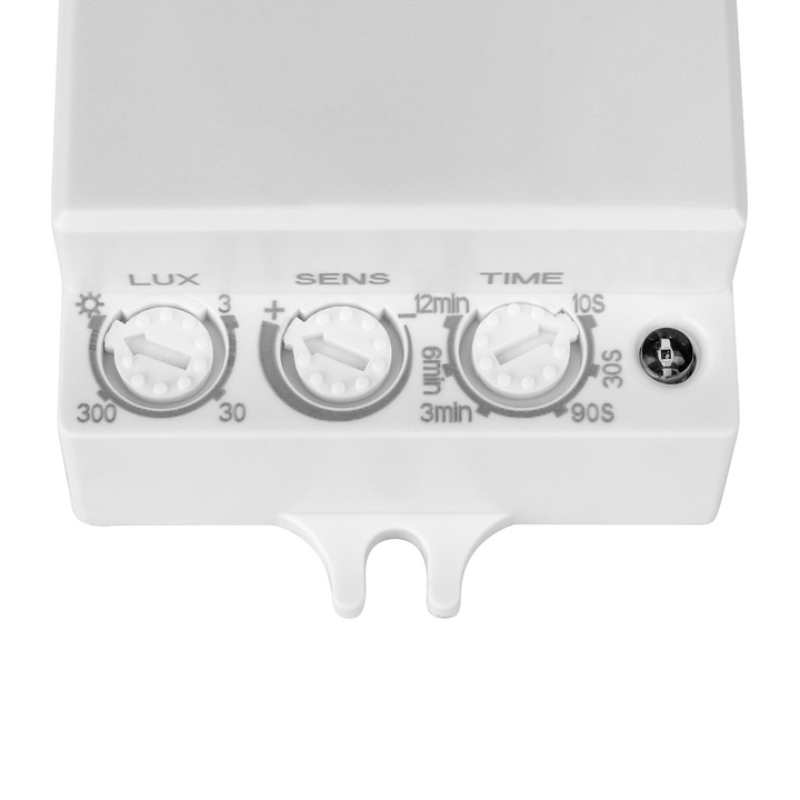 Czujnik RUCHU zmierzchu LED sensor MIKROFALOWY flat