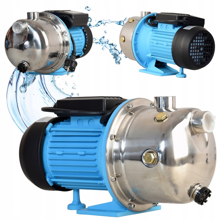 POMPA HYDROFOROWA do Wody JS INOX Ssąca MOCNA 1100W WYDAJNA 3600l/h