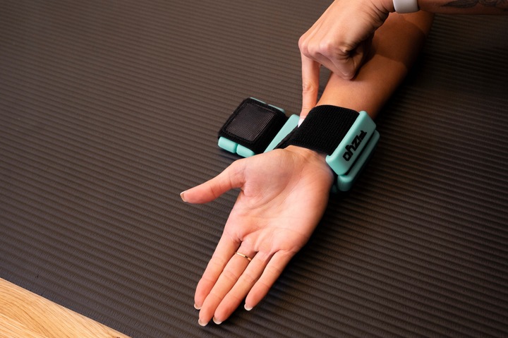 Obciążniki na Kostki i Nadgarstki FIZYO 2x225g Regulowane Ciężarki