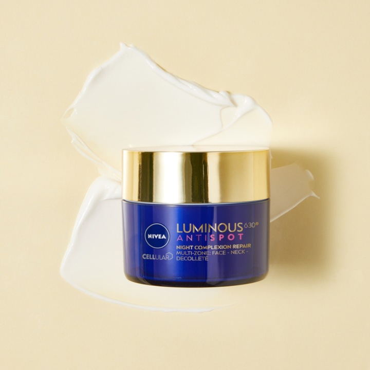 NIVEA LUMINOUS Krem do twarzy kwas hialuronowy i SPF50 zestaw dzień+ noc