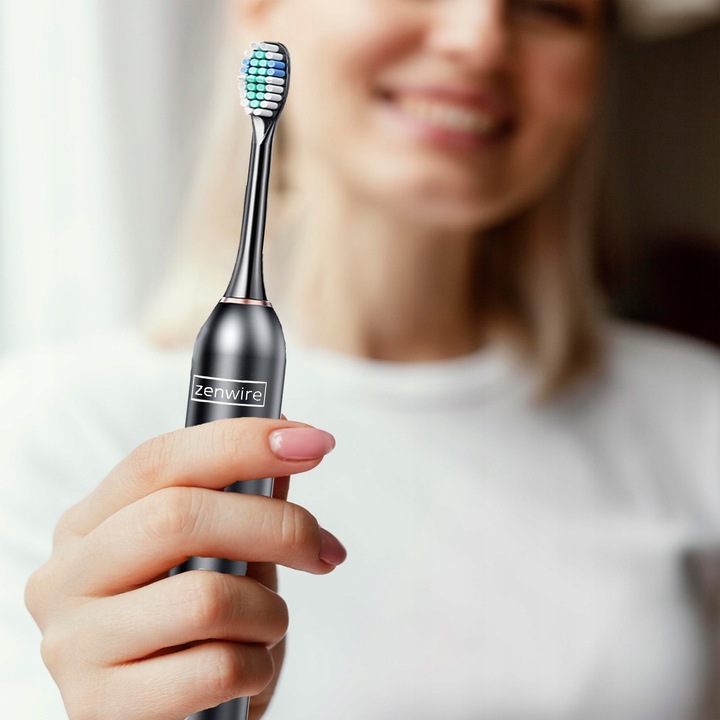 ZESTAW 2X Szczoteczka Soniczna Elektryczna Magnetyczna do Zębów