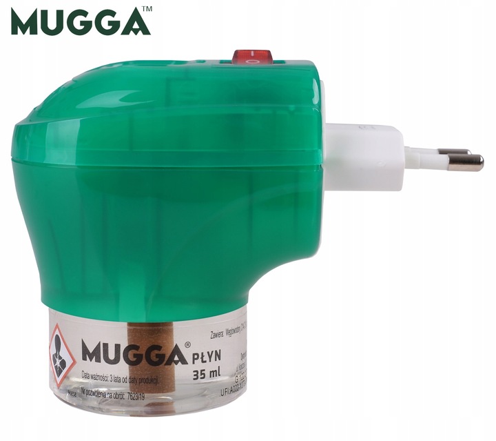 Mugga urządzenie + wkład do kontaktu komary urządzenie 45 nocy