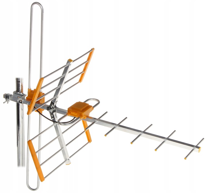 ANTENA TV NAZIEMNEJ Kierunkowa DVBT2 COMBO 4K do 200km na 3TV + KABEL