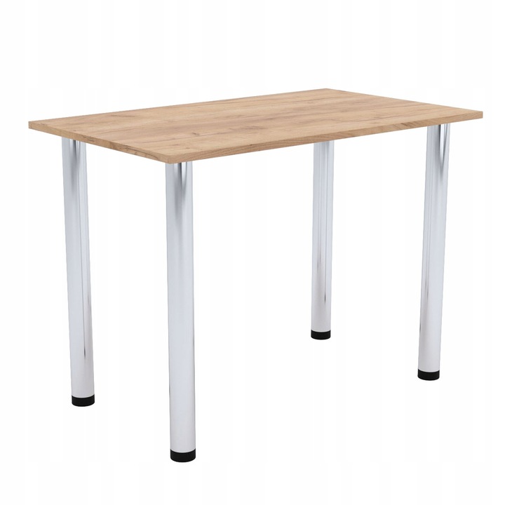 Stół kuchenny do Jadalni do salonu kuchni 90x50 CRAFT ZŁOTY NOGI CHROM