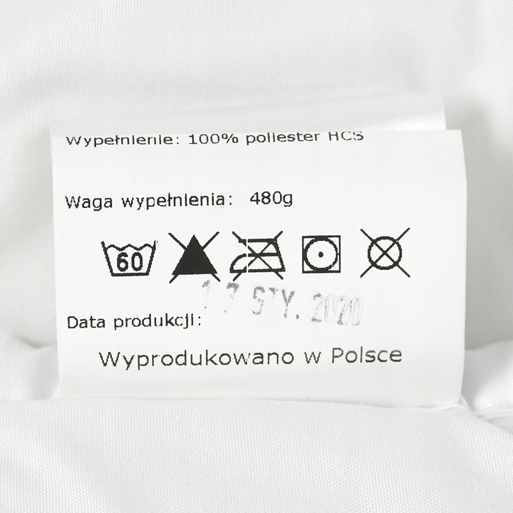 Kołdra 100x160 cm całoroczna + poduszka 40x60 cm