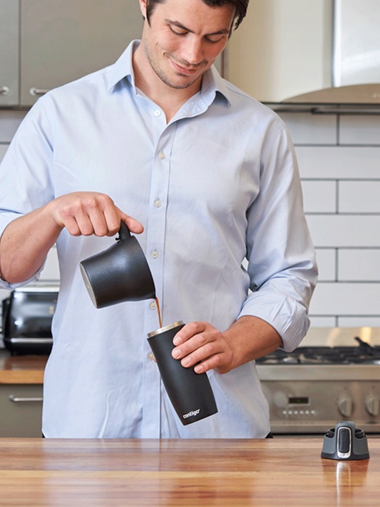 Kubek termiczny Contigo West Loop 2.0 470ml - czarny mat