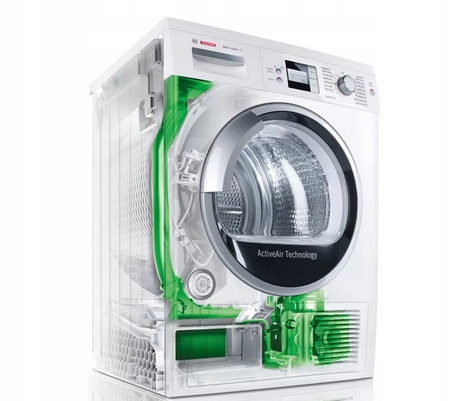 Suszarka do ubrań Bosch WQG1417GPL 9kg Serie 6 Pompa ciepła AutoDry