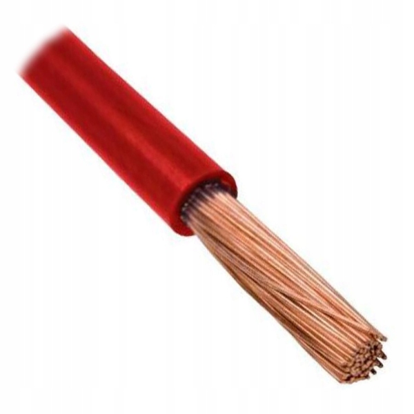 Przewód Linka H07V-K LGY 50 MM2 450/750V Czerwony ELPAR