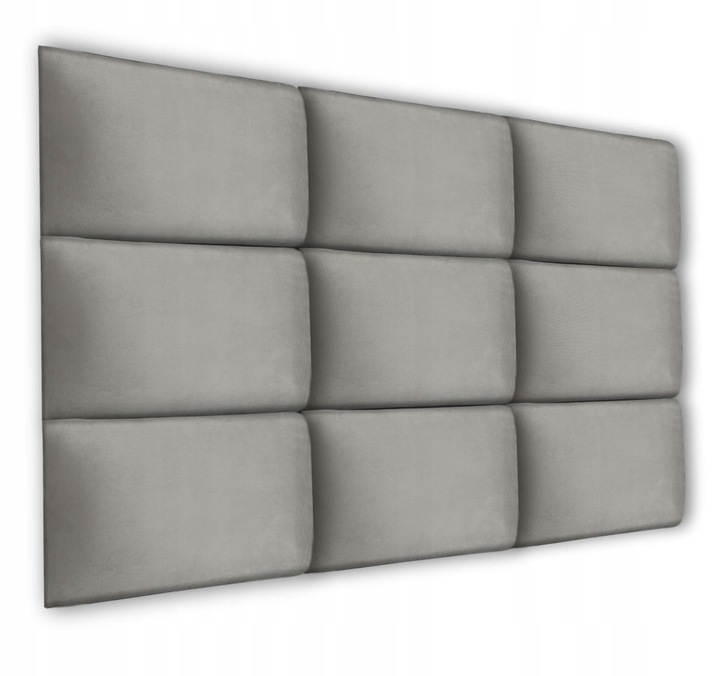 60x40 Panele tapicerowane ścienne wezgłowie welur