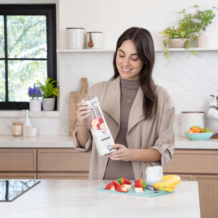 Blender kielichowy Nutribullet NBP003W Bezprzewodowy 0,47L Biały