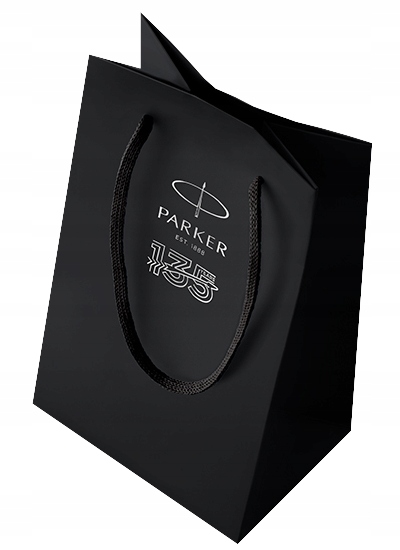 Długopis Parker Stalowy Czarny GRAWER wkład Czarny Egzamin Ósmoklasisty