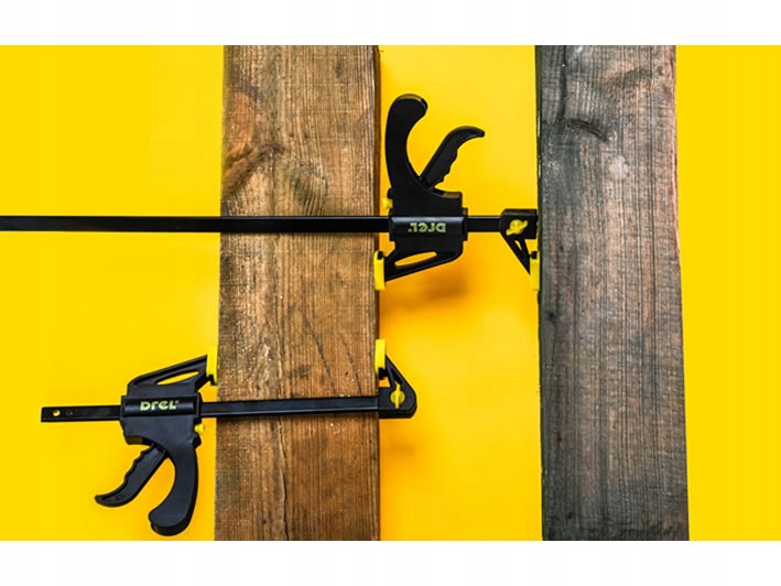 ŚCISK STOLARSKI SZYBKOZACISKOWY JEDNORĘCZNY AUTOMATYCZNY 300mm 2szt.