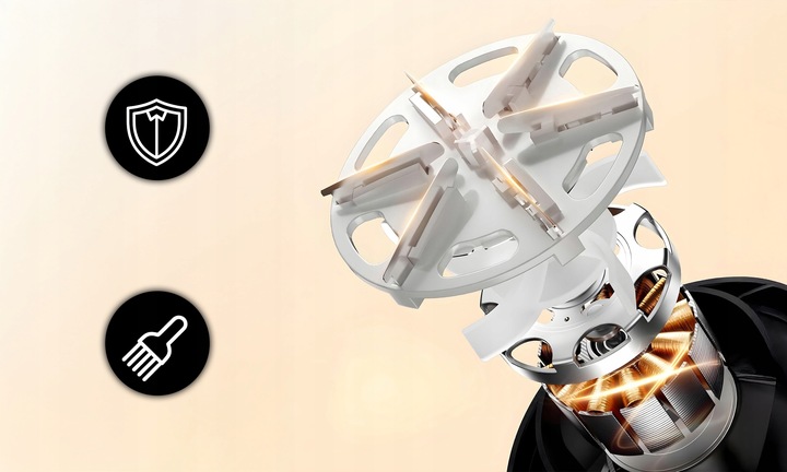 GOLARKA DO UBRAŃ AKUMULATOROWA + USB-C WSKAŹNIK BATERII 6 OSTRZY + 3