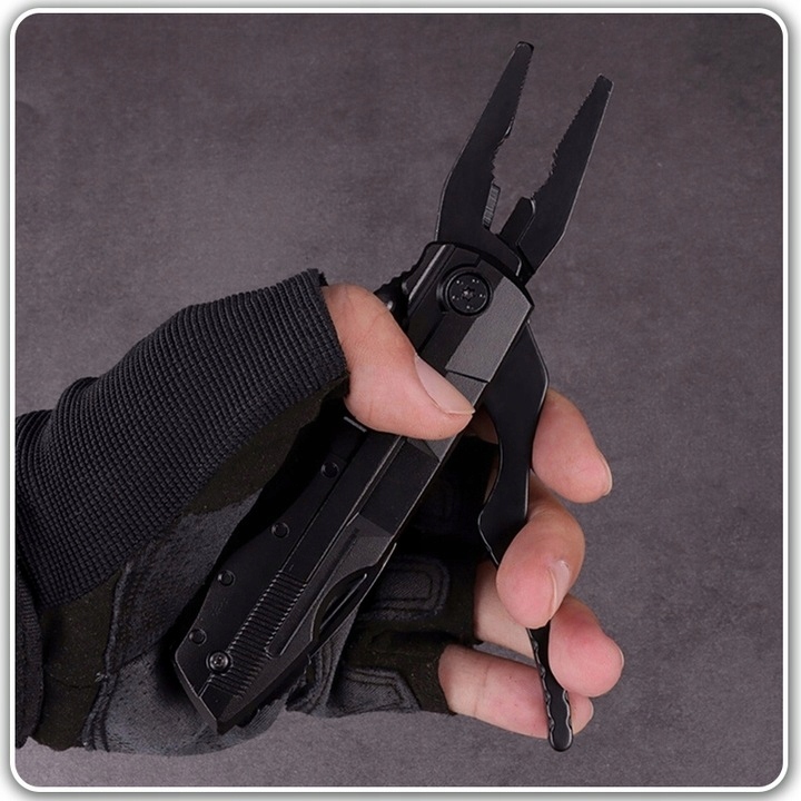 MULTITOOL NARZĘDZIE WIELOFUNKCYJNE SCYZORYK NÓŻ SKŁDANY KOMBINERKI 21w1