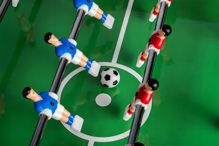 STÓŁ DO PIŁKARZYKÓW PIŁKARZYKI STOŁOWE PREZENT 22 ZAWODNIKÓW NEO-SPORT