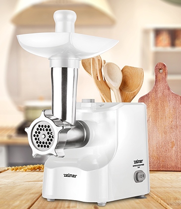 Maszynka do mielenia mięsa Zelmer ZMM1535B 1500 W biała