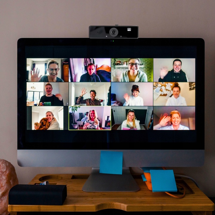 KAMERA INTERNETOWA KAMERKA PRO 2K FULL HD MIKROFONEM WEBCAM USB DO LAPTOPA