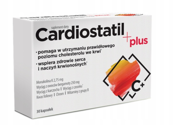 Cardiostatil PLUS 30 kapsułek