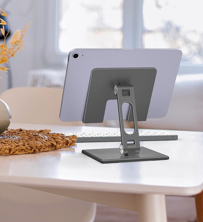 MOCNY Stojak podstawka uchwyt pod tablet na telefon regulowana na biurko GR