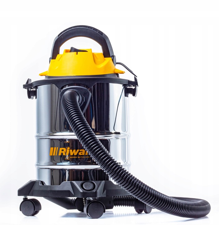 Odkurzacz przemysłowy bezworkowy 2.0 RVS-01 sucho mokro do popiołu