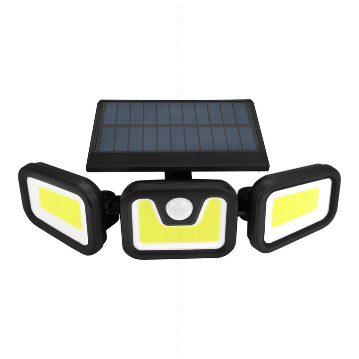 Naświetlacz solarny LED czujnik ruchu zmierzchu PIR Lampa zewnętrzna