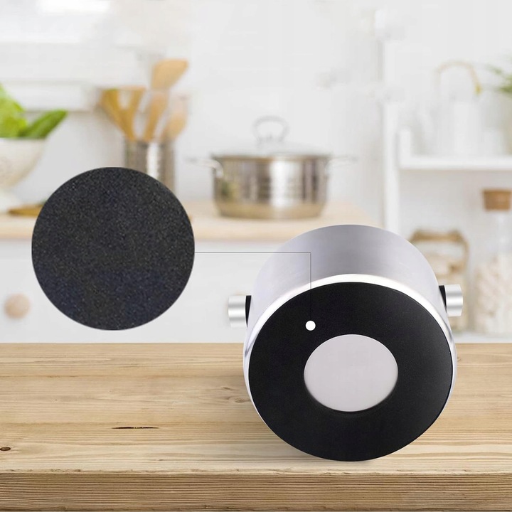 POJEMNIK NA FUSY EKSPRESU DO KAWY STAL NIERDZEWNA ODBIJAK KNOCK BOX 14*14.5