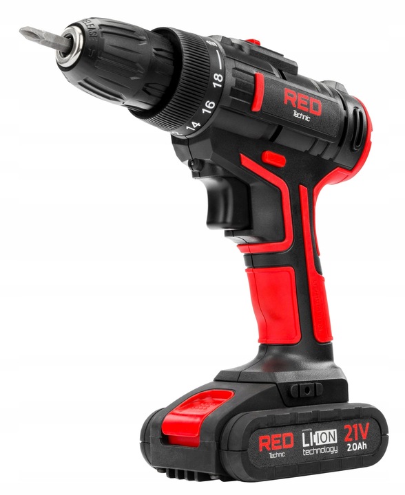 WIERTARKO WKRĘTARKA AKUMULATOROWA 21V MOCNA WKRĘTAK ZAKRĘTARKA 2xAKU