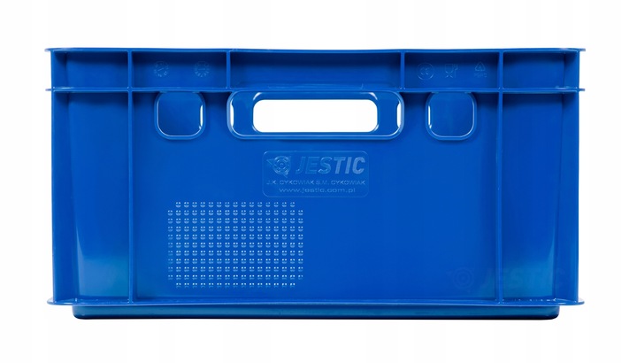 SKRZYNKA POJEMNIK EURO E2 NIEBIESKA NOWA MOCNA