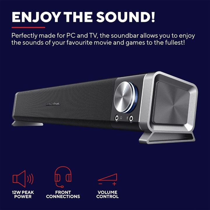 Trust GTX 618 Asto soundbar głośnik do TV monitora