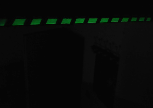 Farba świecąca w ciemności SUPERMOCNA 25ml 50g luminescencyjna zielona fluo