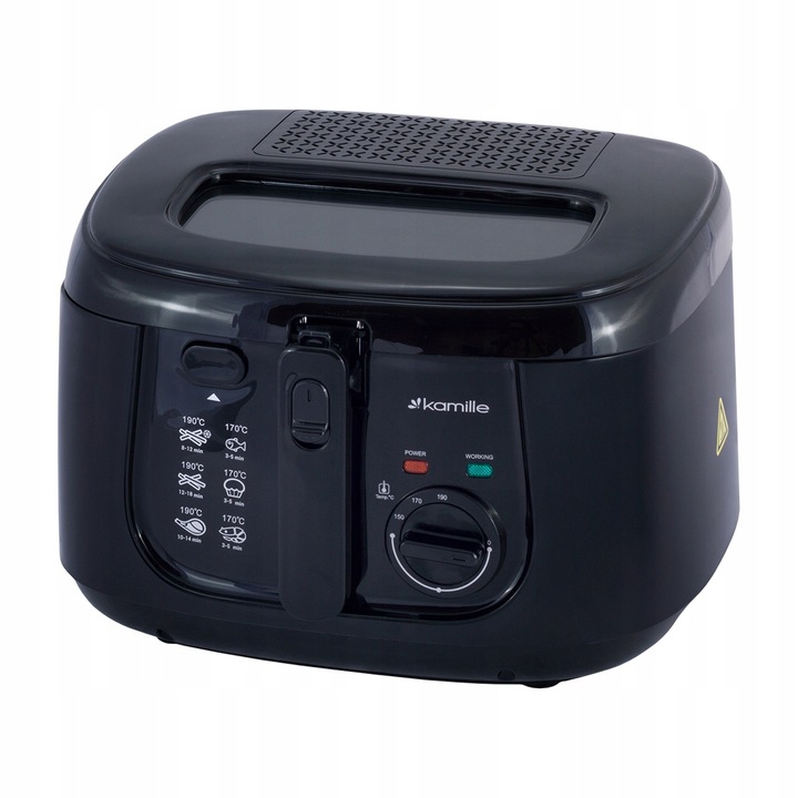 FRYTKOWNICA FRYTOWNICA 2,5L MOCNA ŁATWE SZYBKIE SMAŻENIE FRYTEK