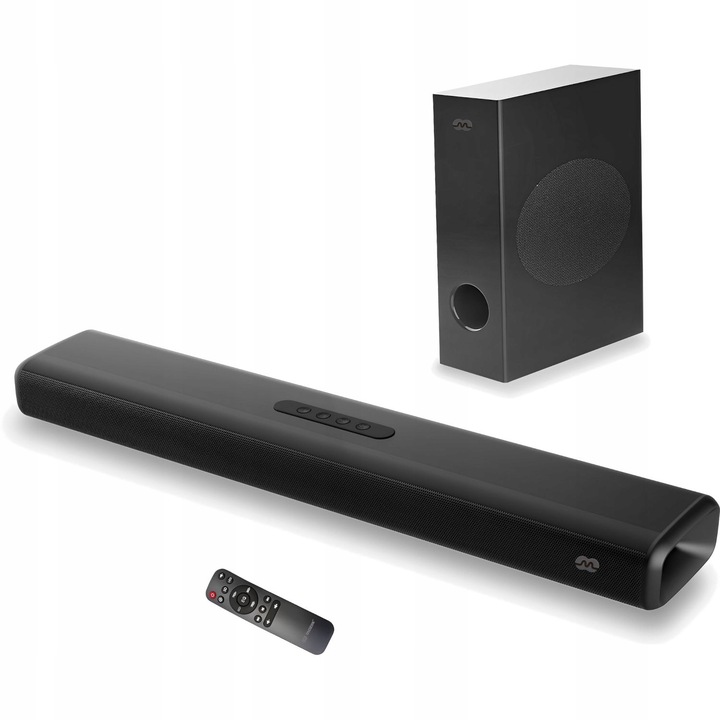 Soundbar Mozos THEATER 2.1 głośnik bluetooth do telewizora subwoofer