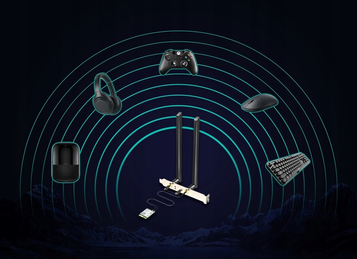 Zestaw anten anteny 2x 6Dbi Intel karta Wifi 2.4GHz 5GHz M.2 IPEX 4 RP-SMA