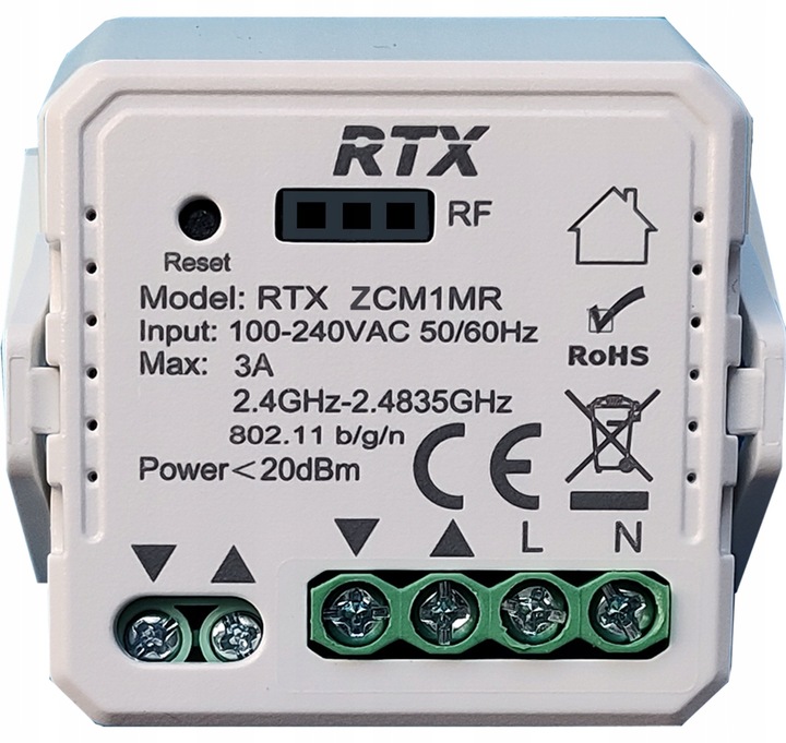 RTX Moduł Sterownik Rolet TUYA ZigBee TUYA DOPUSZKOWY