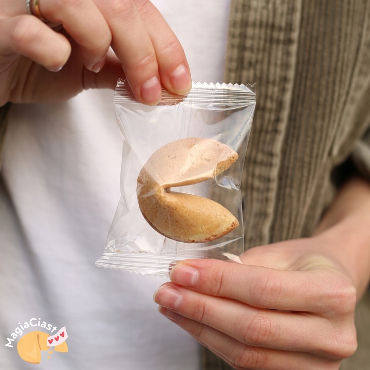 Ciasteczka z Wróżbą Dziękuję Chińskie Ciastko Szczęścia dla Gości 50 szt