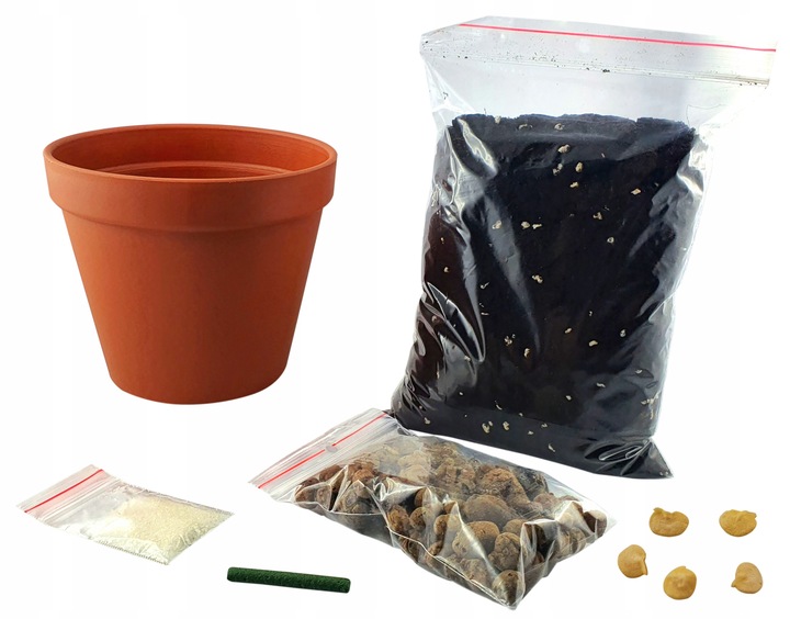 MIX ZESTAWÓW DO UPRAWY OSTRE PAPRYCZKI CHILLI 3x NAWADNIACZE DO DOMU