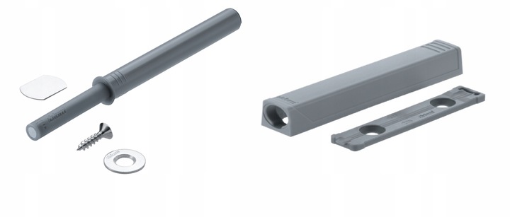 BLUM TIP-ON 956A1004 adapter 956A1201 długi szary