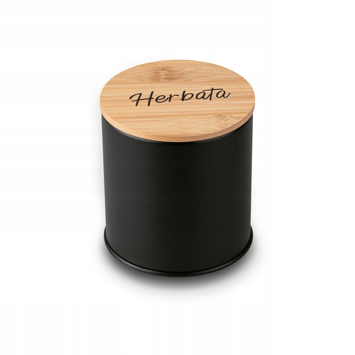 CHLEBAK ZESTAW Z POJEMNIKAMI NOWOCZESNY KAWA CUKIER HERBATA CZARNY