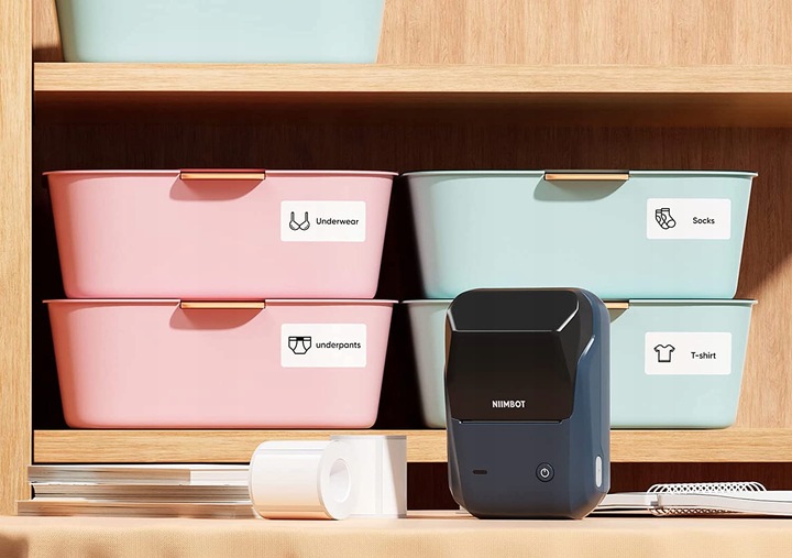 NIIMBOT B1 Drukarka Termiczna NAKLEJKI Bluetooth