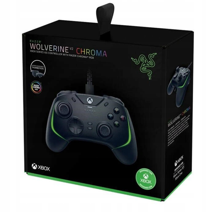Kontroler gamingowy Razer Wolverine V2 Xbox PC Czarny