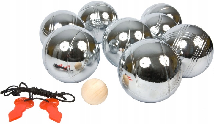 BULE Kule do gry w BOULE PETANQUE -- 8 szt. ENERO