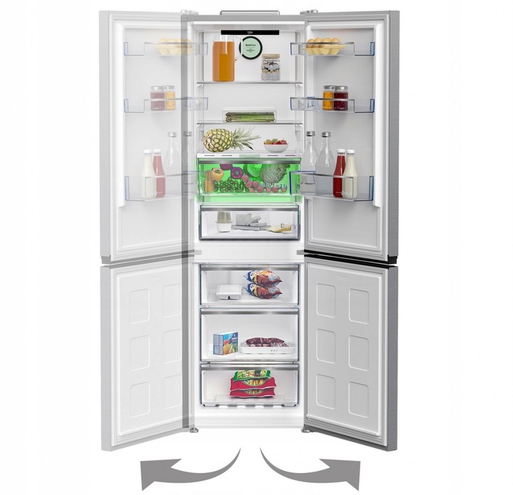 Lodówka do zabudowy Beko BU1104N LED 130 l Zawiasy nożycowe 3D