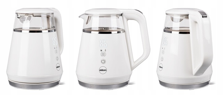 Czajnik bezprzewodowy z regulacją temperatury C505B Eldom 1100W 1L