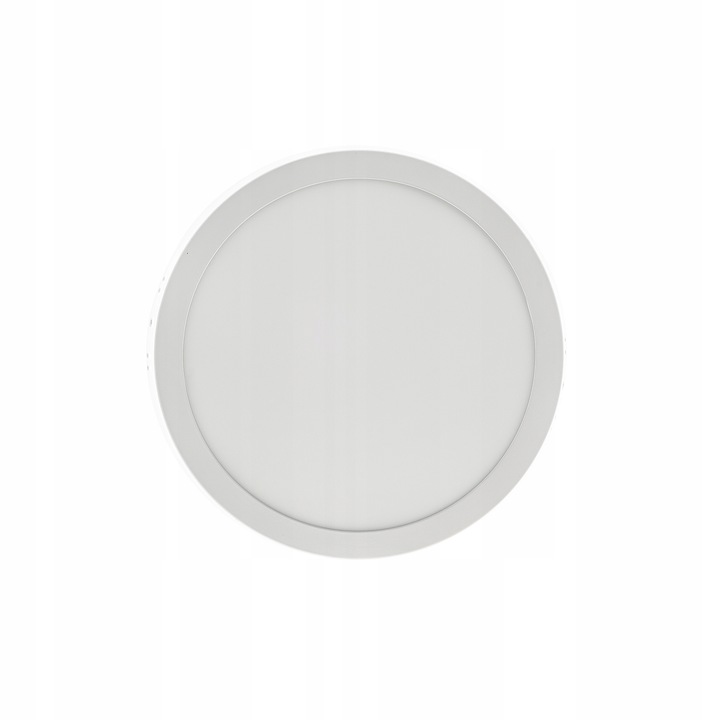 PANEL plafon sufitowy LED NATYNKOWY OKRĄGŁY 24W 2160lm Nie mruga CCD SLIM