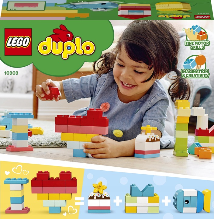 LEGO DUPLO Classic Pudełko z serduszkiem 10909