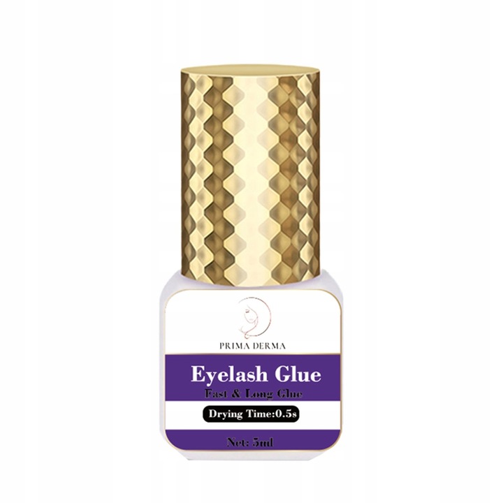 Klej do Przedłużania Rzęs Fast&Long Czarny Klej do Rzęs Prima Derma 5