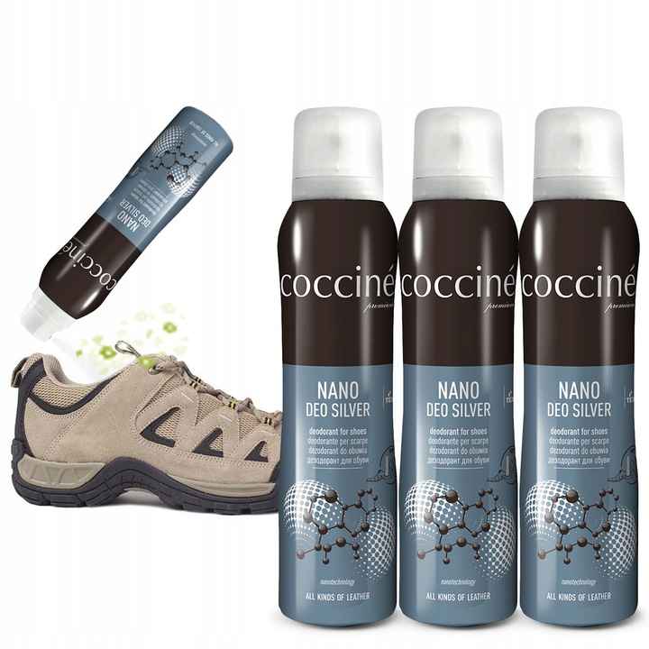 COCCINE DEZODORANT DO OBUWIA BUTÓW Z NANO SREBREM