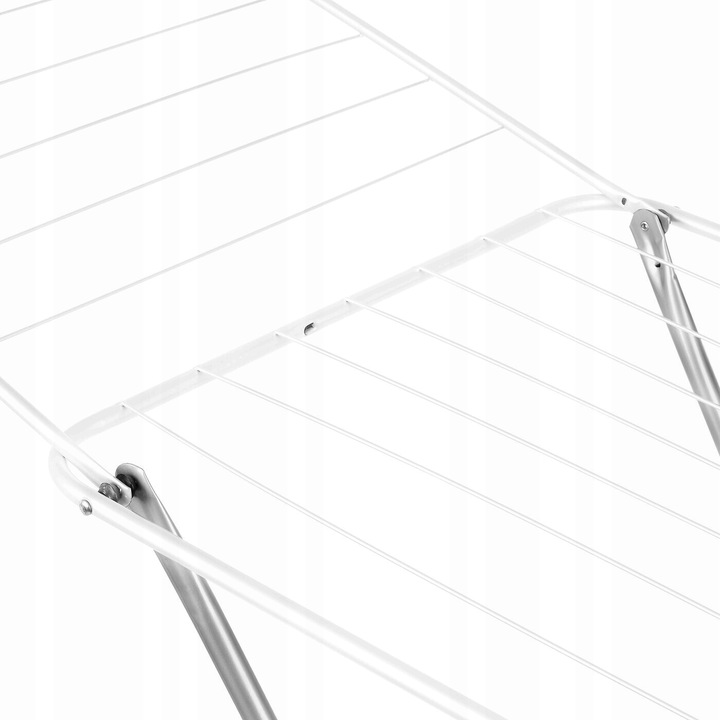 Suszarka balkonowa Classic szaro-biała