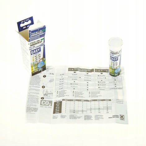 JBL TEST 7W1 50 SZT. PH KH GH NO3 NO2 Cl CO2 7in1